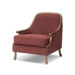 Product Image 2 for Bjorn Chair Broadway Bordeaux from Four Hands