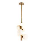 Product Image 1 for Styx Vertical Steel Pendant - Natural Brass from Regina Andrew Design