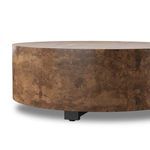 Product Image 5 for Hudson Dark Bark Paper Round Coffee Table from Four Hands