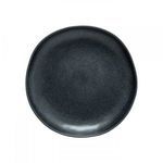 Product Image 1 for Livia Ceramic Stoneware Dinner Plate, Set of 6 - Matte Black from Costa Nova
