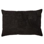 Product Image 3 for Pfeiffer Black/ Silver Abstract Lumbar Pillow from Jaipur 