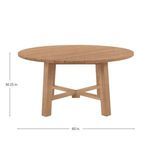 Product Image 4 for Paige Teak Round Dining Table from Summer Classics