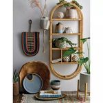 Product Image 6 for Oval Rattan Wall Shelf from Creative Co-Op