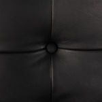 Halston Top Grain Leather Chair - Heirloom Black image 7