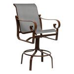 Product Image 1 for Beldon Sling Swivel Bar Chair from Woodard