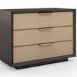 Product Image 1 for Brown Wood Modern Triple Wrap Nightstand from Caracole