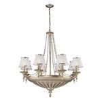 Product Image 2 for 14  Light Chandelier In Aged Silver from Elk Lighting