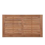 Product Image 3 for QS Croquet Teak Rectangular Farm Table, Natural Teak from Summer Classics