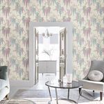 Product Image 2 for Laura Ashley Wisteria Duck-Egg Garden Floral Wallpaper from Graham & Brown