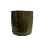 Product Image 1 for Casserole Olive Terracotta Planter Dia 12.9" from BIDKHome