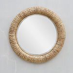 Product Image 3 for Twisted Seagrass Round Mirror from Uttermost