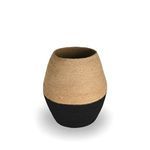 Product Image 2 for Black & Natural Flower Vase from BIDKHome