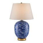Product Image 1 for Nami Blue & White Porcelain Table Lamp from Currey & Company