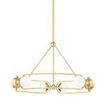 Product Image 1 for Hartford 6-Light Aged Brass Chandelier from Hudson Valley