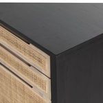 Product Image 5 for Clarita Desk System W/ Filing Cabinet - Black Mango from Four Hands