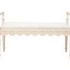 Product Image 2 for Cream Juliet Bench from Furniture Classics