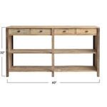 Product Image 3 for Haven Reclaimed Wood Console from Creative Co-Op