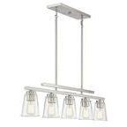 Product Image 1 for Calhoun 5 Light Linear Chandelier from Savoy House 