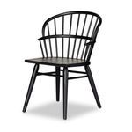 Product Image 1 for Connor Black Wooden Dining Chair from Four Hands