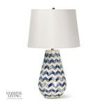 Product Image 1 for Cassia Chevron Table Lamp from Coastal Living