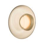 Product Image 1 for Opalesce Modern Brass Wall Sconce from Sonneman