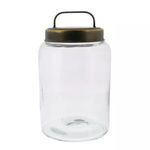 Product Image 4 for Glass Canister With Metal Lid from Homart