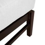 Product Image 28 for Croquet Aluminum Mahogany Ottoman from Summer Classics