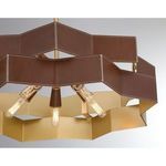 Product Image 7 for Atherton 5-Light Pendant in Warm Brass from Savoy House 