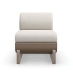 Product Image 1 for You Sleigh Me Armless Accent Chair from Caracole