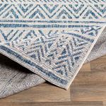 Product Image 7 for Eagean White / Denim Indoor / Outdoor Rug from Surya