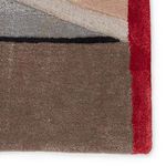 Product Image 1 for Tauri Handmade Geometric Pink/ Gray Rug from Jaipur