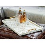 Product Image 4 for Multi Tone Bone And Brass Tray from Regina Andrew Design
