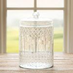 Product Image 2 for Carraway Etched Glass Canister from Park Hill Collection