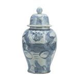 Product Image 9 for Blue & White Porcelain Silla Flower Temple Jar from Legend of Asia