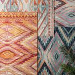 Product Image 4 for Nikki Chu By  Decca Indoor / Outdoor Tribal Orange / Multicolor Area Rug from Jaipur 