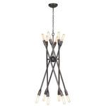 Product Image 2 for Cobra Large Oil Rubbed Bronze Chandelier from Regina Andrew Design