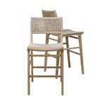 Product Image 6 for Carson Woven Back Bar Stool from Worlds Away