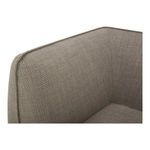 Corner close-up highlighting soft fabric texture and subtle seam lines of sectional