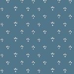 Product Image 1 for Fleur Blue Salt Premium Matte Wallpaper from Mitchell Black