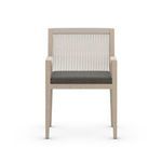 Product Image 7 for Sherwood Brown Wooden Outdoor Dining Armchair with Charcoal Cushion from Four Hands