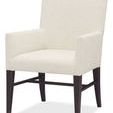 Product Image 3 for Driftwood Upholstered Full Padded Back Arm Chair from Hooker Furniture