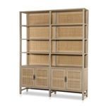 Product Image 10 for Caprice Wide Wooden Bookshelf - Natural Mango from Four Hands