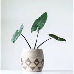 Product Image 3 for White & Brown Seagrass Basket from Creative Co-Op