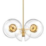 Product Image 1 for Kert 6-Light Large Chandelier - Aged Brass from Hudson Valley