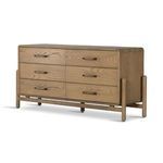 Product Image 13 for Caroline Solid Oak 6-Drawer Dresser from Four Hands