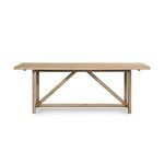 Product Image 5 for Mika White Washed Oak Dining Table from Four Hands