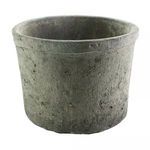 Product Image 2 for Rustic Terra Cotta Cylinder   Moss Grey from Homart