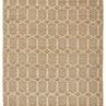Thierry Natural Trellis Dark Taupe / Gray Area Rug image 3