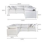 Product Image 5 for Terra Condo Classic L-Shaped Modular Sectional from Moe's
