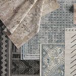 Product Image 1 for Allora Trellis Light Gray/ Blue Area Rug from Jaipur 